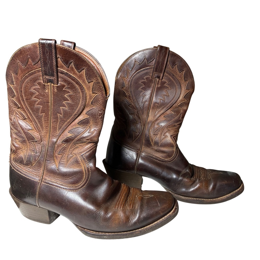 Ariat Legend Phoenix Brown Leather Western Cowboy Boots 11160 Mens 12 D